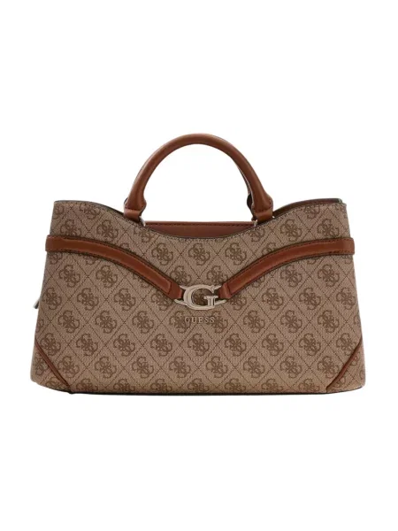 Guess torebka DEA beżowy