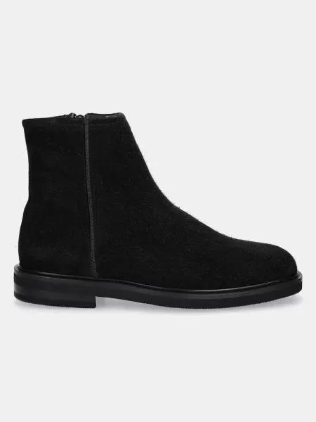 Semišové topánky Filling Pieces Western Chelsea Suede čierna