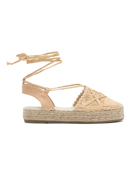 Espadryle Deezee beżowe