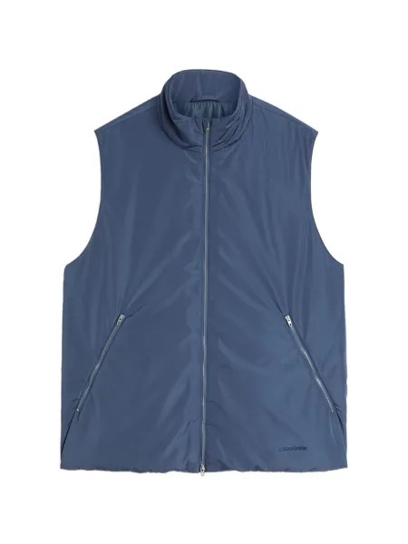 Tafta vestă Jil Sander albastru