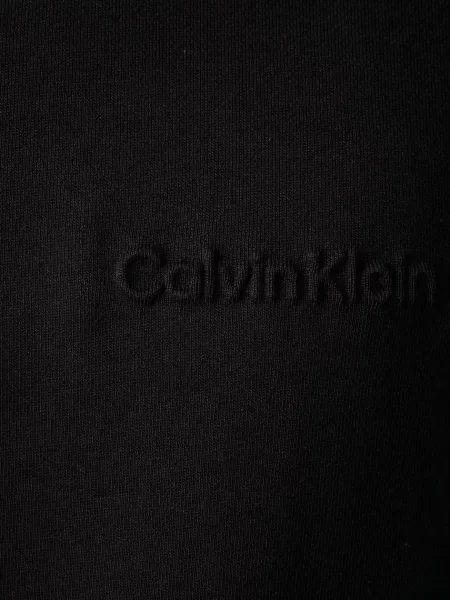 Calvin Klein melegítőfelső férfi pamuttal fekete