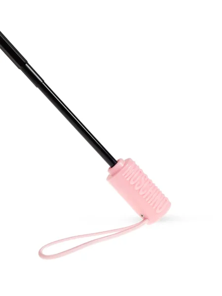 Ursuleț de pluș umbrelă Moschino cu imagine roz