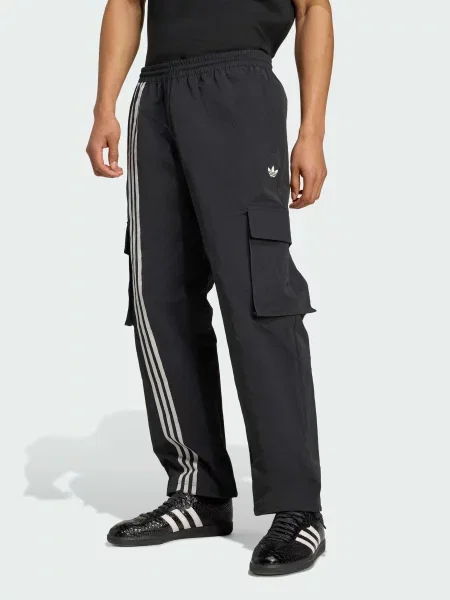 Брюки карго Adidas черные