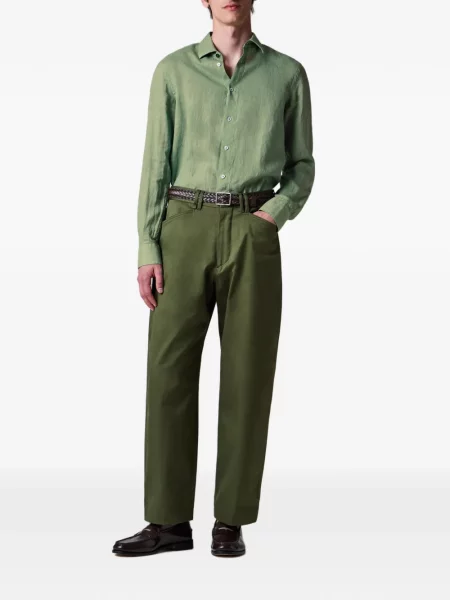 Pantaloni chino Paul Smith stretch verde