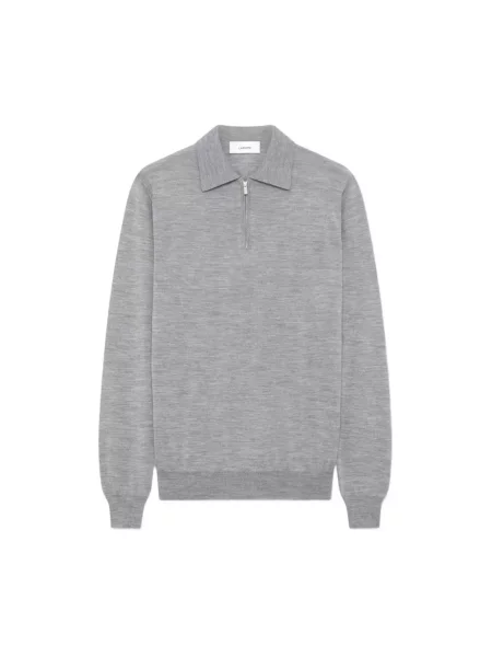 Sweter Lardini wełniany szary