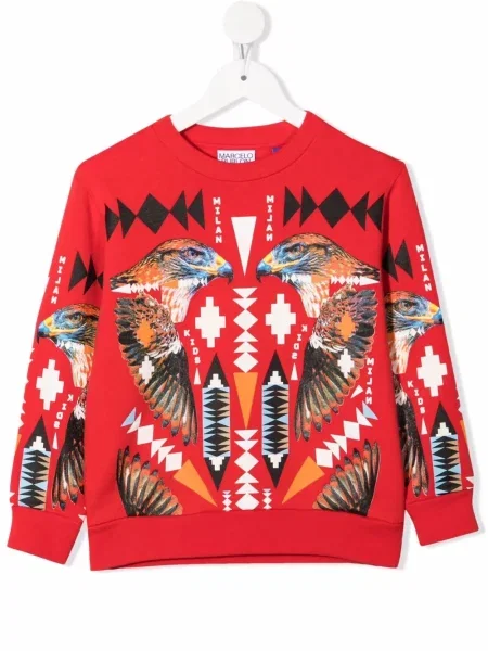 Bluza dziecięca County Of Milan czerwona