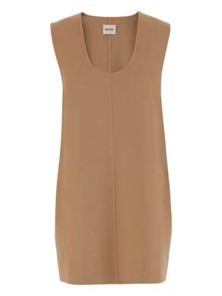 Rochie fără mâneci Khaite fără mâneci de costum