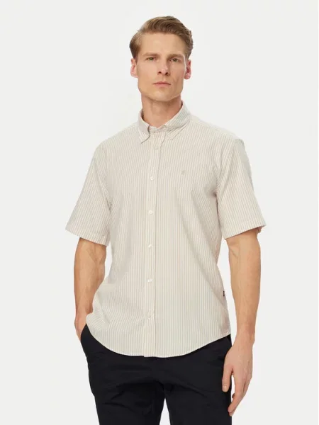 BOSS Cămașă H-Liam bej