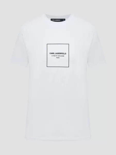 Футболка Karl Lagerfeld белая