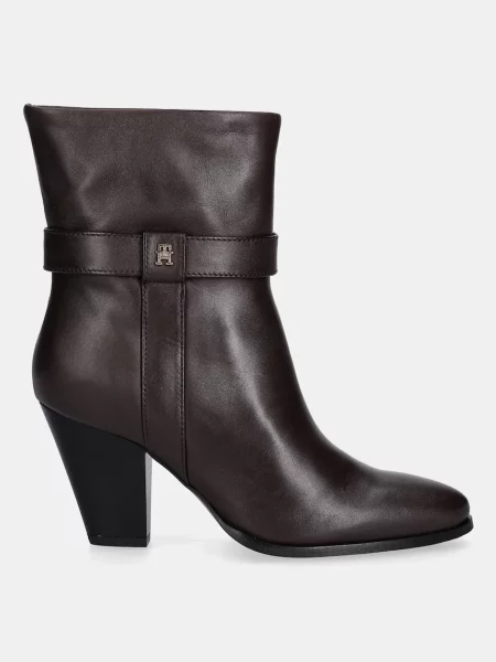 TOMMY HILFIGER Botine castaniu maro