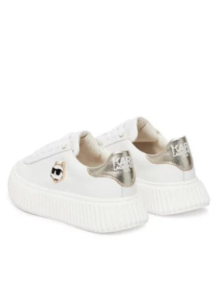 Sneakersy KARL LAGERFELD M biela