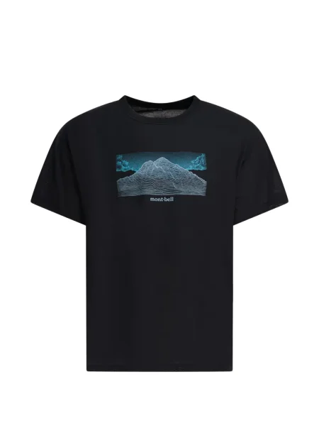 Tricou Montbell cu imagine negru