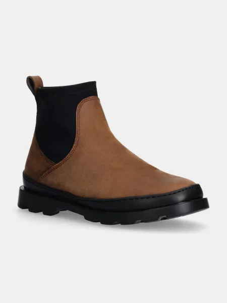 Pantofi Camper din nubuc maro