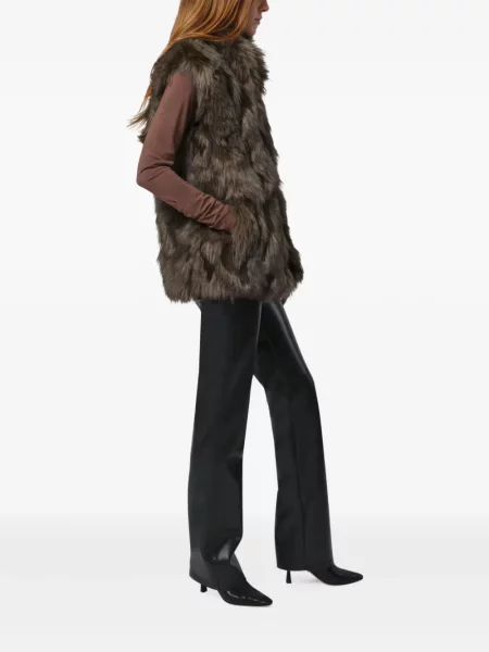 Kamizelka Apparis bez rękawów brązowa