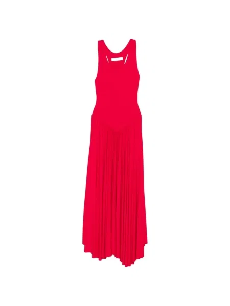 Maxi rochie maxi Pnk cu volane de costum roșu