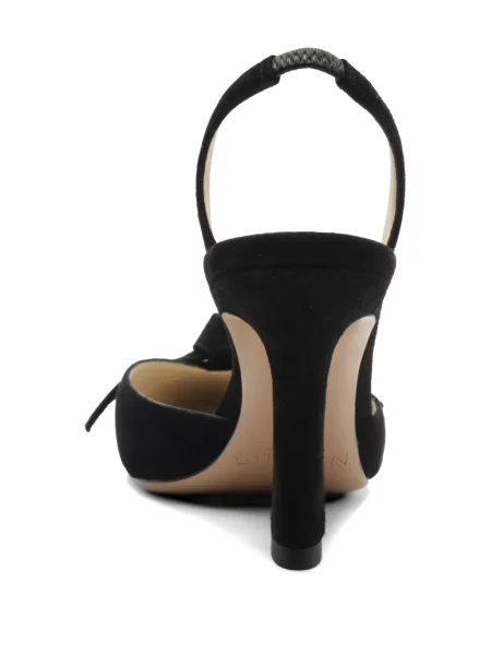 Pantofi cu toc Alexandre Birman slingback negru