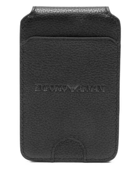 Portofel Emporio Armani din piele negru