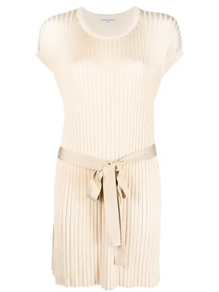 Rochie Sonia Rykiel cu decolteu rotund de costum