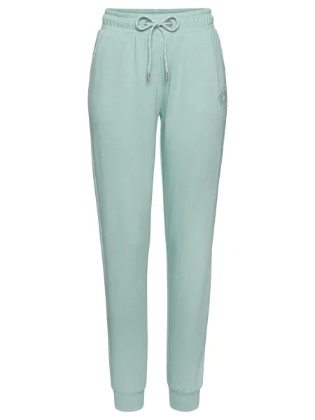 BUFFALO Pantaloni mentă / argintiu verde