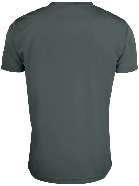 Clique Basic Active-T T-shirt – pistol szara
