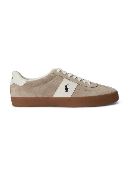 Sneakerși Polo Ralph Lauren de lână alb