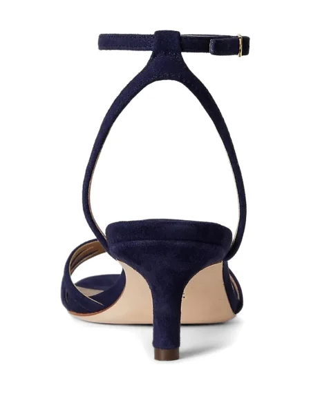 Sandale Lauren Ralph Lauren din piele albastru