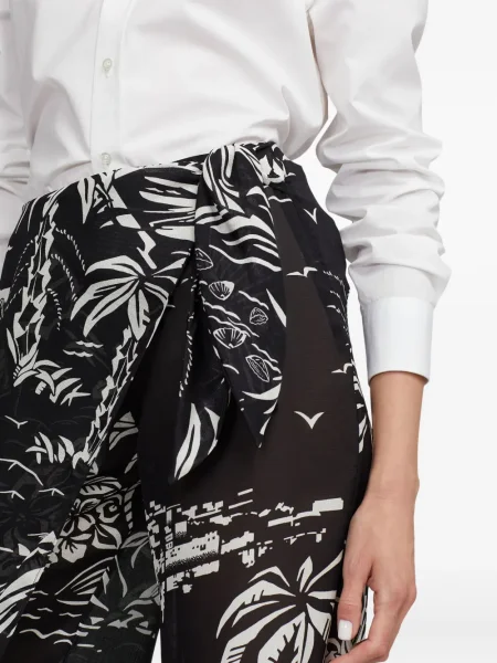 Pantaloni Ralph Lauren Collection cu imagine negru