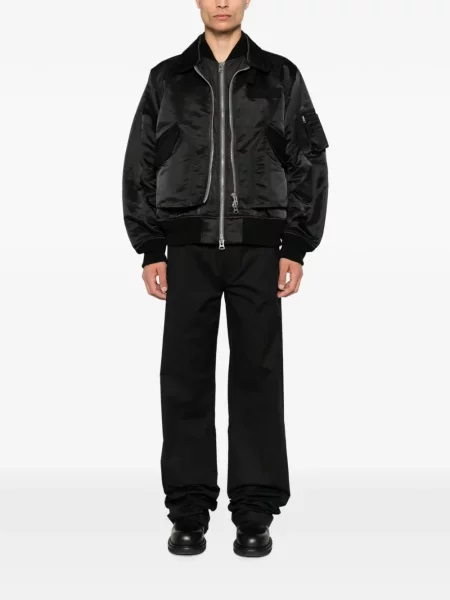 Lung geacă Sacai negru