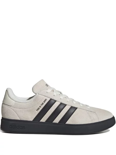 Sneakerși Adidas Cloudfoam cu dungi negru