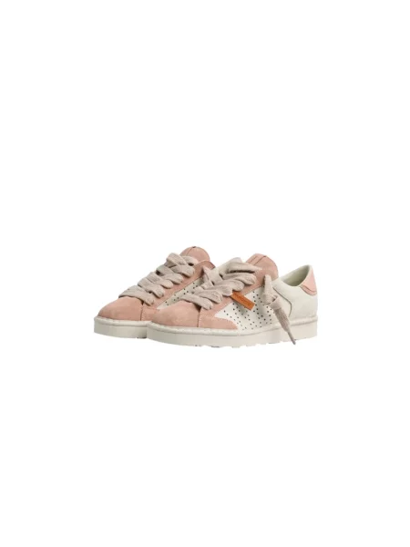 Sneakersy Panchic skórzane różowe