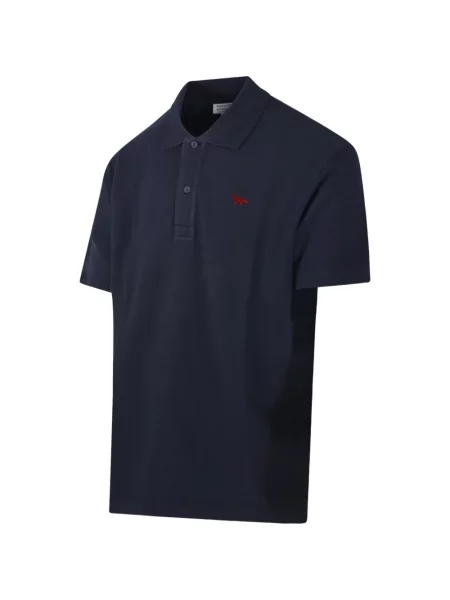 Tricou polo Maison Kitsune roșu