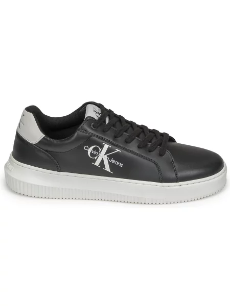 Calvin Klein Jeans Tenisice Chunky Cupsole Monologo crna