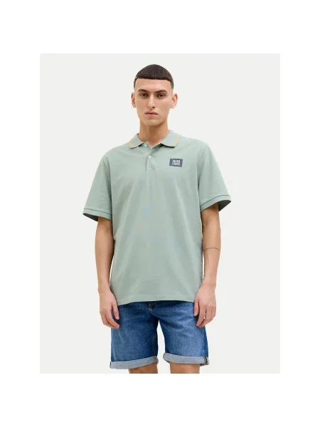 Jack&Jones Pólóing Hudson Regular Fit zöld