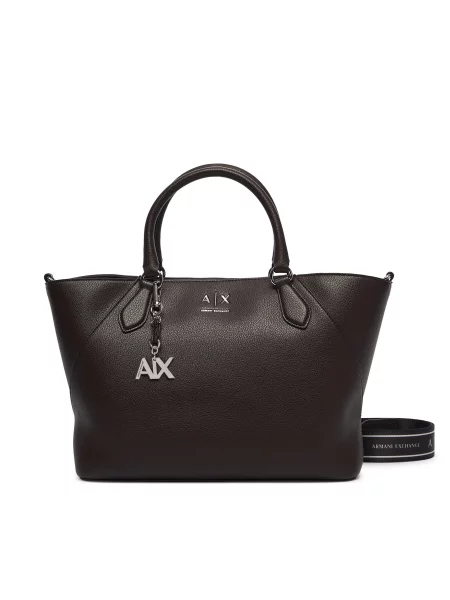 Armani Exchange Táska Sötétbarna barna