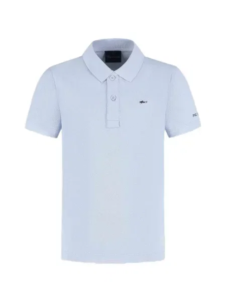 Koszulka polo dziecięca Paul & Shark niebieska