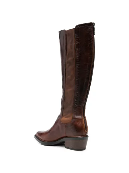 Botine Lemargo din piele maro