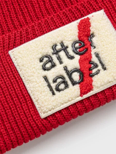 Afterlabel Шапка Унісекс Вовна червоний