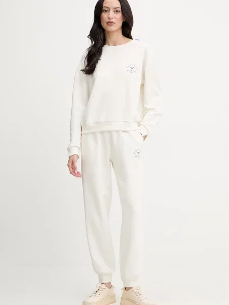 Emporio Armani Underwear dres lounge beżowy