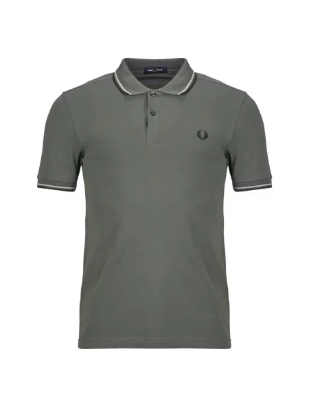 Polo majica Fred Perry s kratkimi rokavi zelena