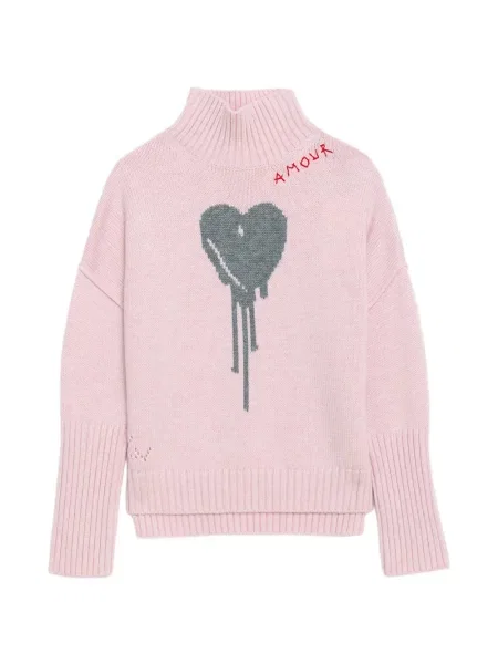 Sweter dziecięcy Zadig & Voltaire różowy