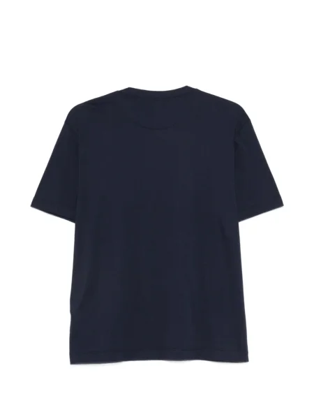 Tricou Eleventy cu decolteu rotund albastru