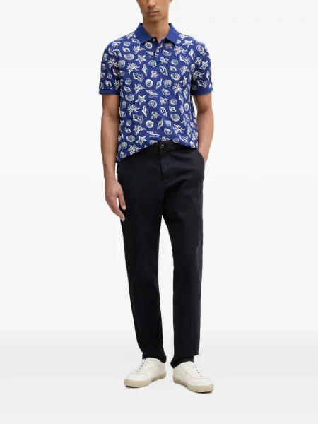Pantaloni chino Benetton albastru