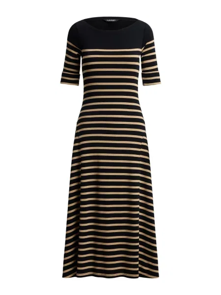 Lauren Ralph Lauren Rochie tricotat bej negru