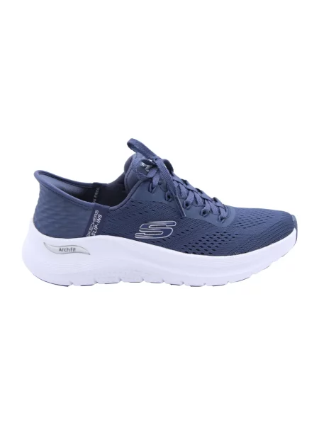 Sneakersy Skechers niebieskie