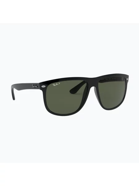 Slnečné okuliare Ray-Ban Boyfriend black/dark green polarized čierna