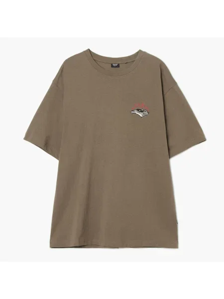 Футболка Cropp коричневая