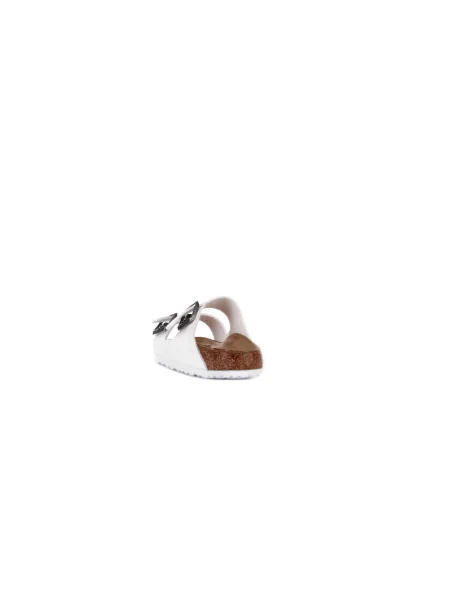 Klapki BIRKENSTOCK Arizona BF Narrow white białe