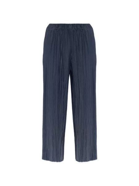 Pantaloni palazzo Samsøe Samsøe albastru