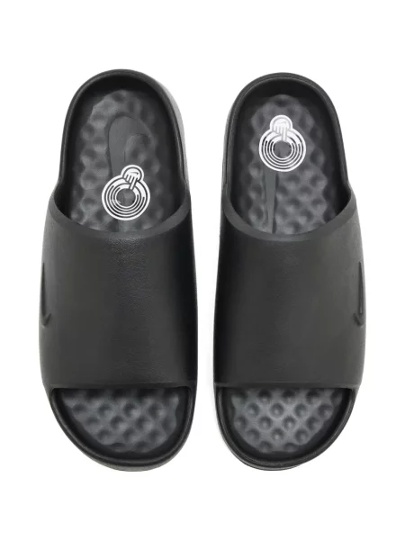 Бягане чехли Nike на платформе бродирани оранжево