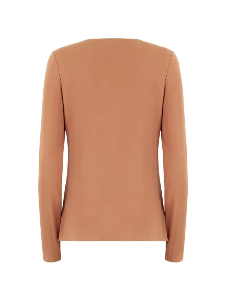 Lung tricou Wolford portocaliu